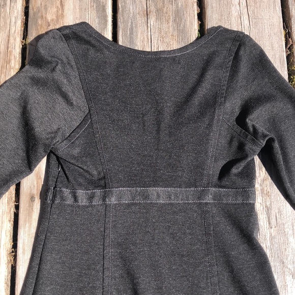 Slate grey structured dress - Picture 7 of 10